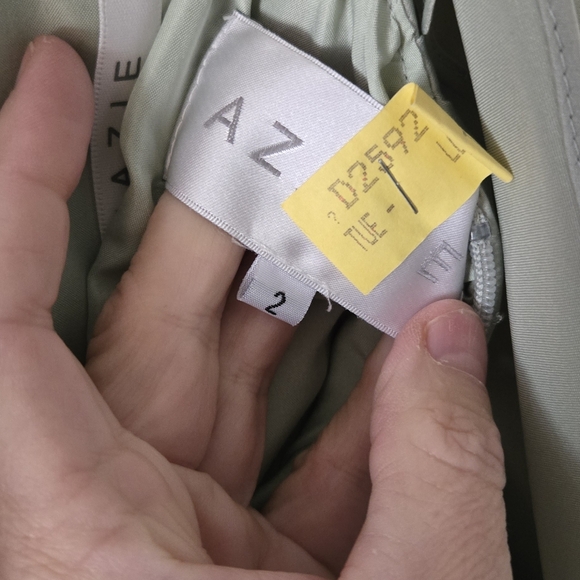 Azazie Cutie Pie Flower Girl Dress, Size 2, Sage color. Gorgeous! - Picture 11 of 12